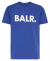 Balr. Logo Cotton T-shirt In Blue