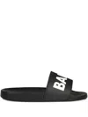 Balr. Logo-print Slides In Black