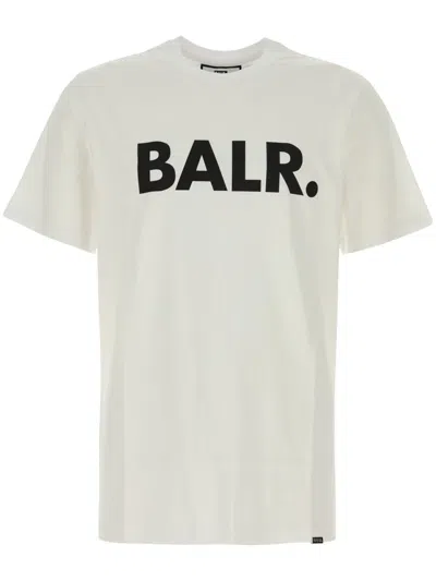 Balr. Balr Brand Straight T-shirt In White