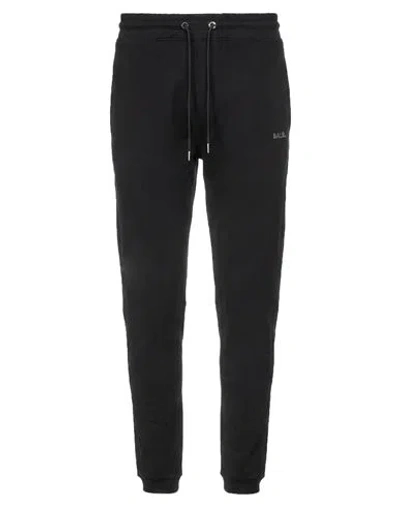 Balr. Man Pants Black Size Xs Cotton, Polyester