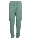 Balr. Man Pants Emerald Green Size S Cotton, Polyester