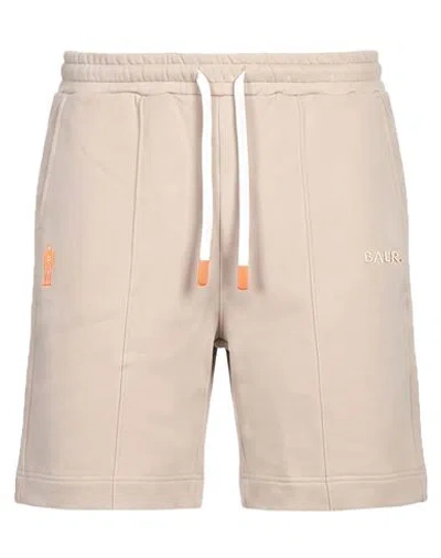 Balr. Man Shorts & Bermuda Shorts Beige Size S Cotton, Polyester In Brown
