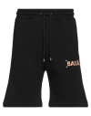 Balr. Man Shorts & Bermuda Shorts Black Size Xxl Organic Cotton, Cotton, Polyester In Black