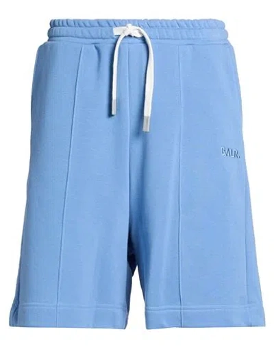 Balr. Man Shorts & Bermuda Shorts Light Blue Size S Cotton, Polyester