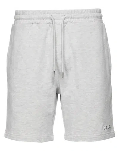 Balr. Man Shorts & Bermuda Shorts Light Grey Size S Cotton, Polyester In Multi