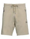 Balr. Man Shorts & Bermuda Shorts Sage Green Size Xl Cotton, Polyester In Sage Green
