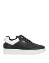 Balr. Man Sneakers Black Size 6 Soft Leather In Black