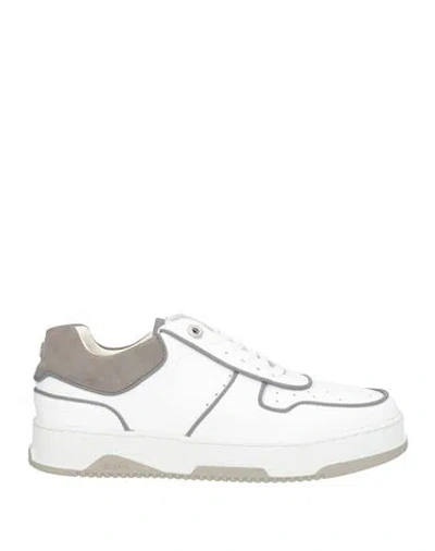 Balr. Man Sneakers White Size 7 Leather