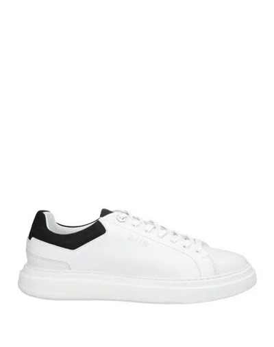 Balr. Man Sneakers White Size 9 Leather
