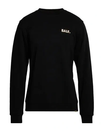 Balr. Man Sweatshirt Black Size Xl Cotton