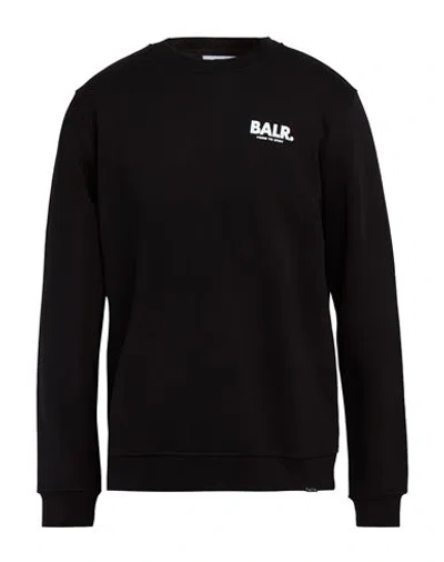 Balr. Man Sweatshirt Black Size Xl Cotton, Polyester