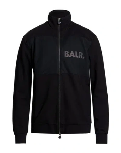 Balr. Man Sweatshirt Black Size Xl Viscose, Polyamide, Elastane