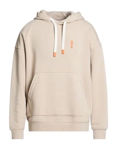 Balr. Man Sweatshirt Light Grey Size M Cotton, Polyester In Neutral
