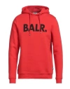 Balr. Man Sweatshirt Red Size Xl Cotton, Polyester In Red