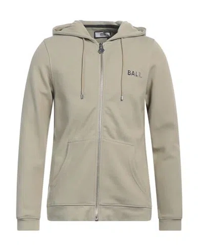 Balr. Man Sweatshirt Sage Green Size S Cotton, Polyester