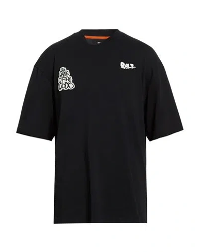 Balr. Man T-shirt Black Size L Cotton In Multi