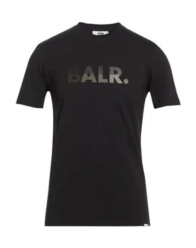 Balr. Man T-shirt Black Size L Cotton, Elastane