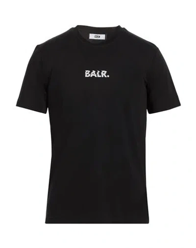 Balr. Man T-shirt Black Size Xl Cotton