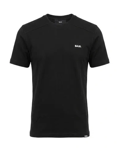 Balr. Man T-shirt Black Size Xs Cotton, Polyester