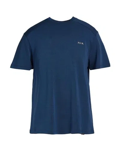 Balr. Man T-shirt Blue Size M Cotton, Polyester