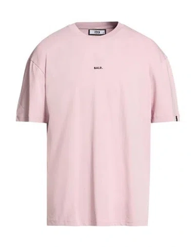 Balr. Man T-shirt Light Pink Size L Cotton