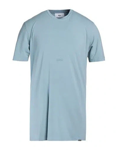 Balr. Man T-shirt Sky Blue Size L Cotton, Elastane