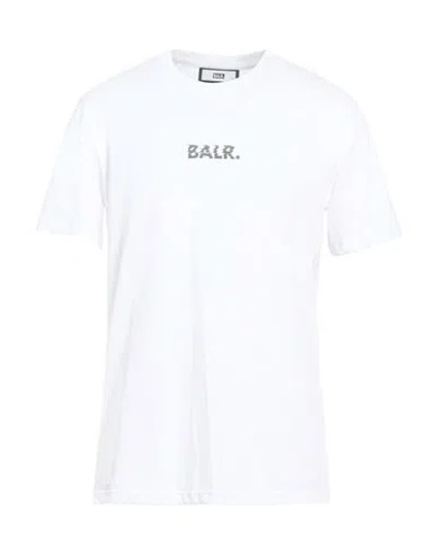 Balr. Man T-shirt White Size Xl Cotton