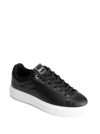Balr. Phat Q Leather Platform Sneakers In Black