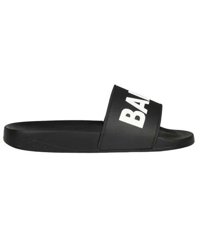 Balr. Rubber Slides In Black