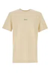 Balr. Yellow Crewneck T-shirt In Whiteswan