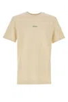 Balr. Yellow Crewneck T-shirt In Whiteswan