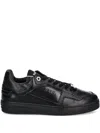 Balr. The Club Urban Cup Leather Panelled Lace-up Sneakers In Black