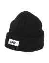 Balr. Man Hat Black Size Onesize Wool, Polyamide