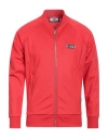 Balr. Man Sweatshirt Red Size Xl Polyester, Cotton In Red