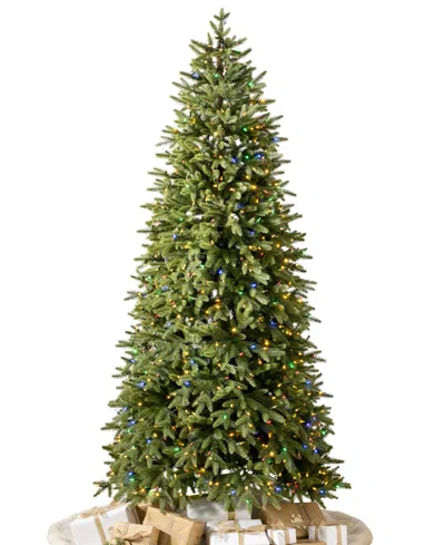 Balsam Hill 6 Ft Pre-lit Silverado Slim Tree In Green