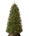 Balsam Hill 6.5 Ft Pre-lit Fraser Fir Narrow Tree In Green