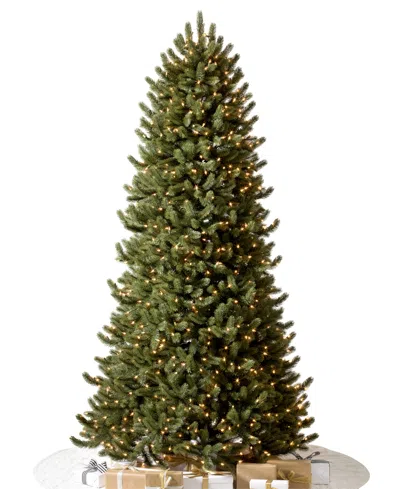 Balsam Hill 6.5 Ft Pre-lit Vermont Spruce Narrow Tree In Green