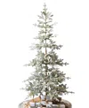 Balsam Hill 7.5 Ft Pre-lit Frosted Alpine Balsam Tree In White