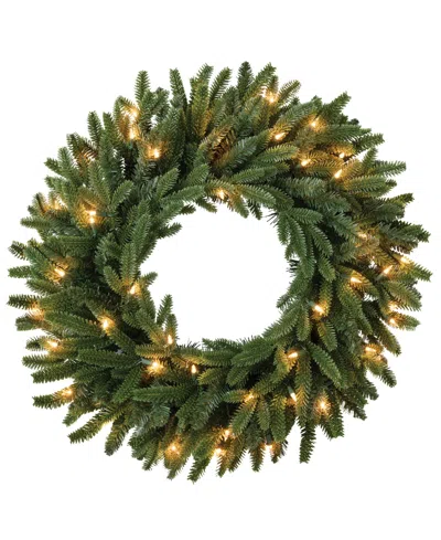 Balsam Hill Balsam 26" Hill Fraser Fir Pre-lit Wreath In Green