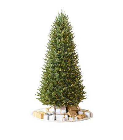 Balsam Hill Bh Balsam Fir Narrow Clear Led Green Tree