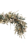 Balsam Hill Champagne And Crystal Garland In Green