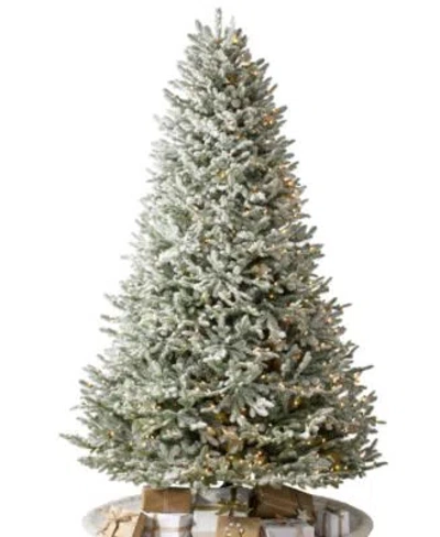 Balsam Hill Frosted Fir Tree Collection In Green