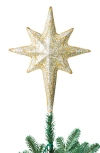Balsam Hill Gold Bethlehem Star Beaded Tree Topper In Gold