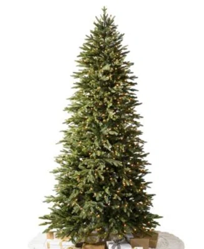 Balsam Hill Pre Lit Silverado Slim Tree Collection In Green