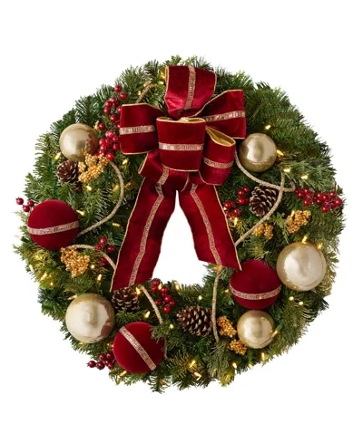 Balsam Hill Royal Heirloom 28" Wreath In Multi