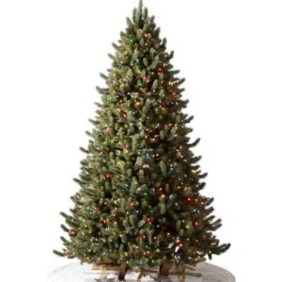 Balsam Hill Vermont White Spruce® Pre-lit Artificial Tree In Color And Clear Led