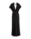 Balti _ Woman Maxi Dress Black Size S Viscose, Linen