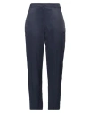 Balti _ Woman Pants Midnight Blue Size L Viscose, Linen