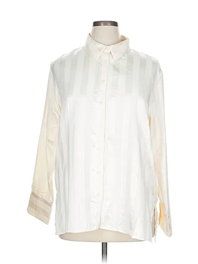 Pre-owned Baltic Born 3/4 Sleeve Blouse In White