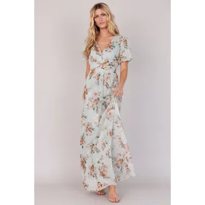 Baltic Born Ardley Maxi Dress In Gray